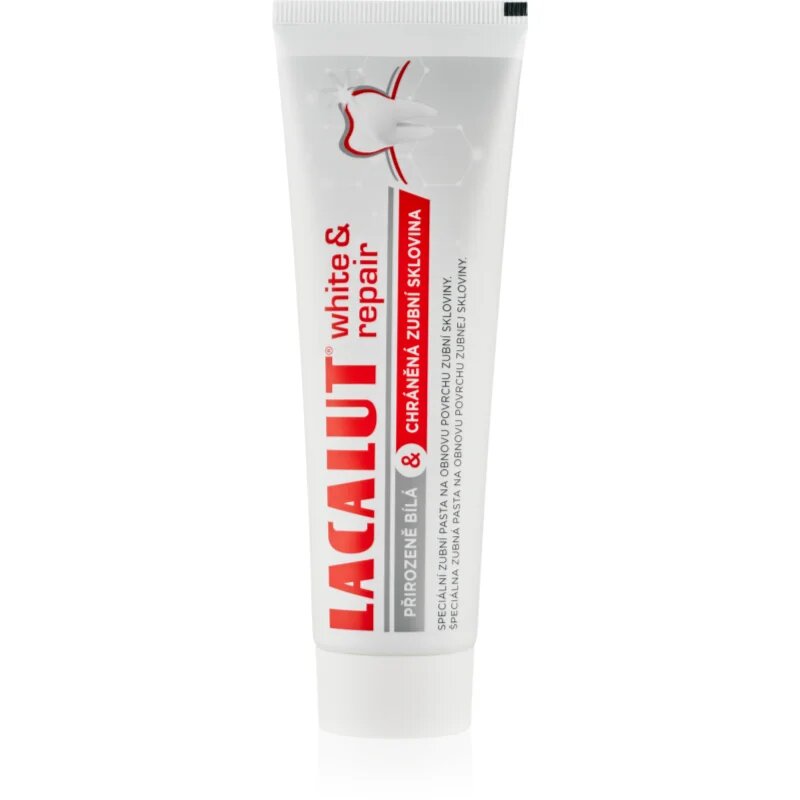 Lacalut White & Repair zobna pasta za obnovitev zobne sklenine 75 ml