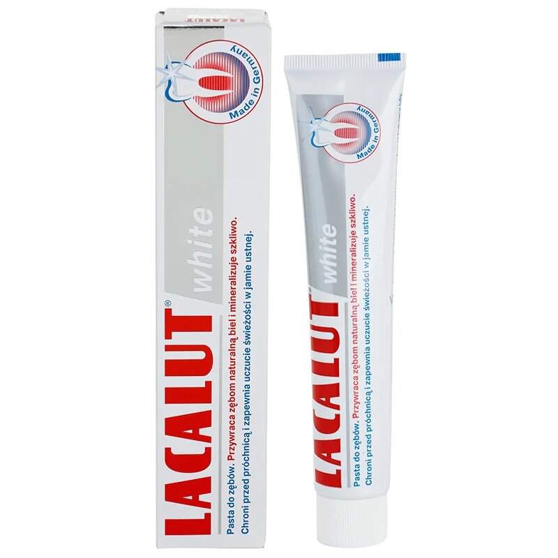Lacalut White zobna pasta z belilnim učinkom 75 ml
