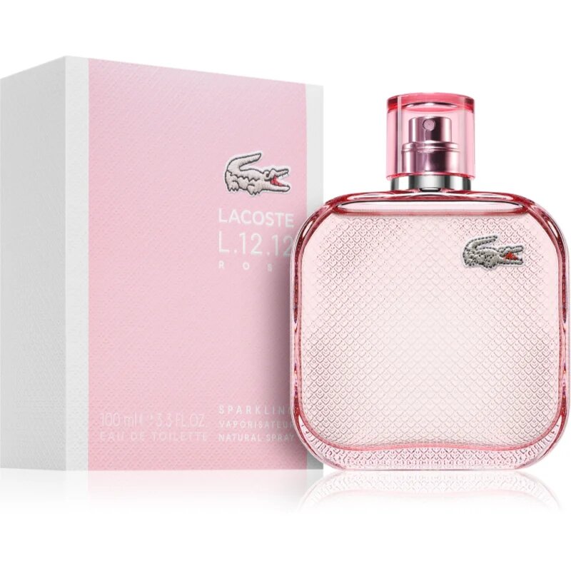 Lacoste L.12.12 Rose Sparkling toaletna voda za ženske 100 ml