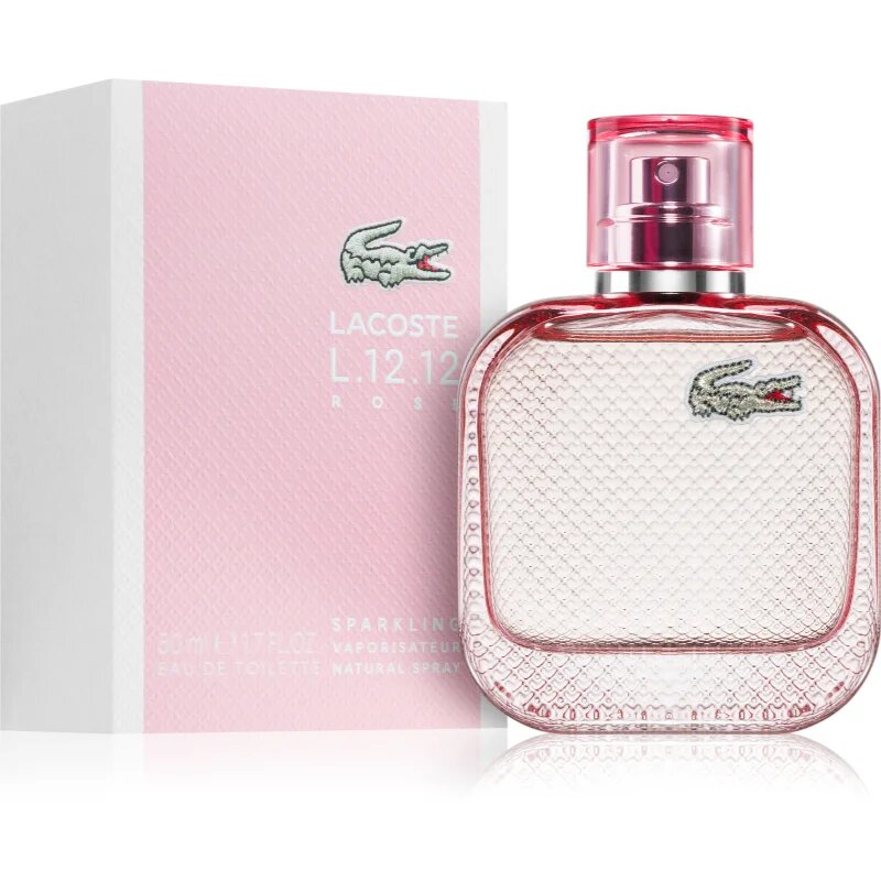 Lacoste L.12.12 Rose Sparkling toaletna voda za ženske 50 ml