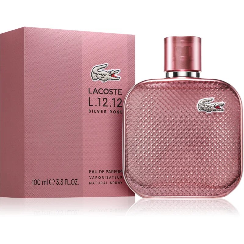 Lacoste L.12.12 Silver Rose parfumska voda za ženske 100 ml