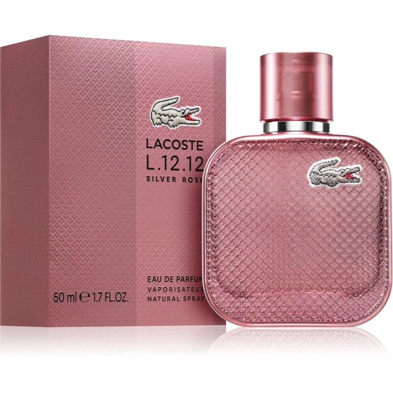 Lacoste L.12.12 Silver Rose parfumska voda za ženske 50 ml