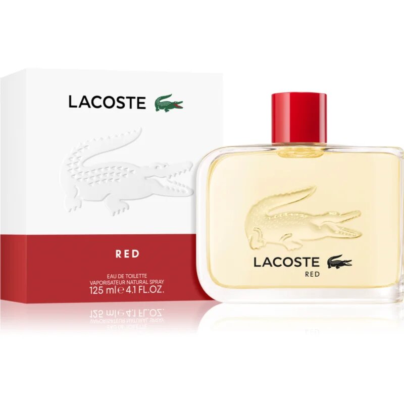Lacoste Red toaletna voda new design za moške 125 ml