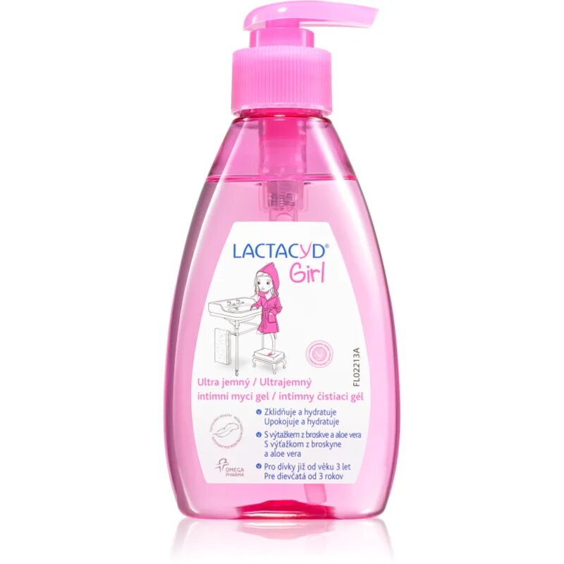 Lactacyd Girl nežni gel za umivanje za intimno higieno 200 ml
