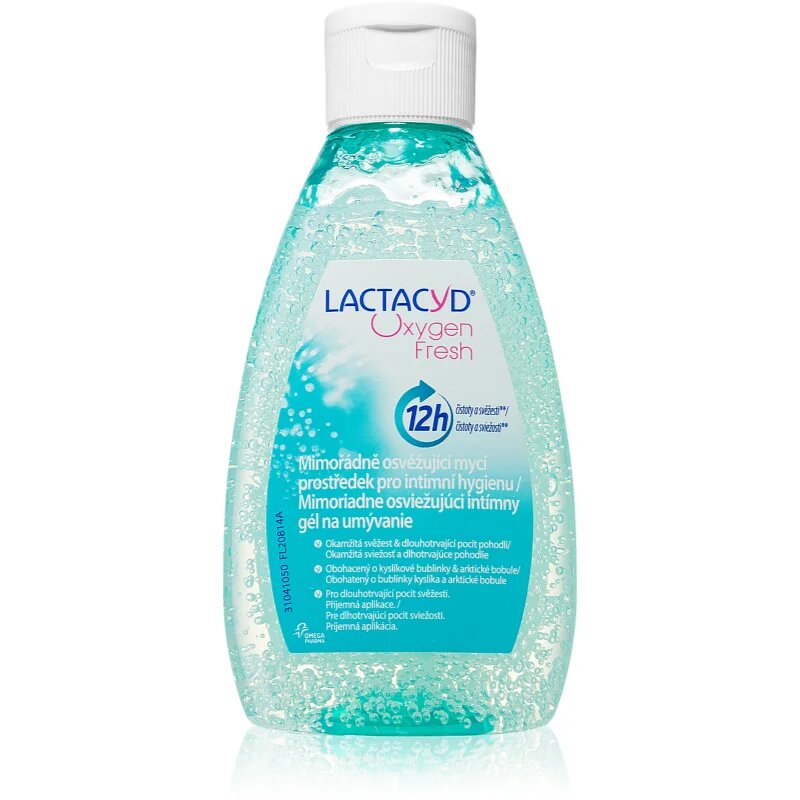 Lactacyd Oxygen Fresh osvežilni čistilni gel za intimno higieno 200 ml