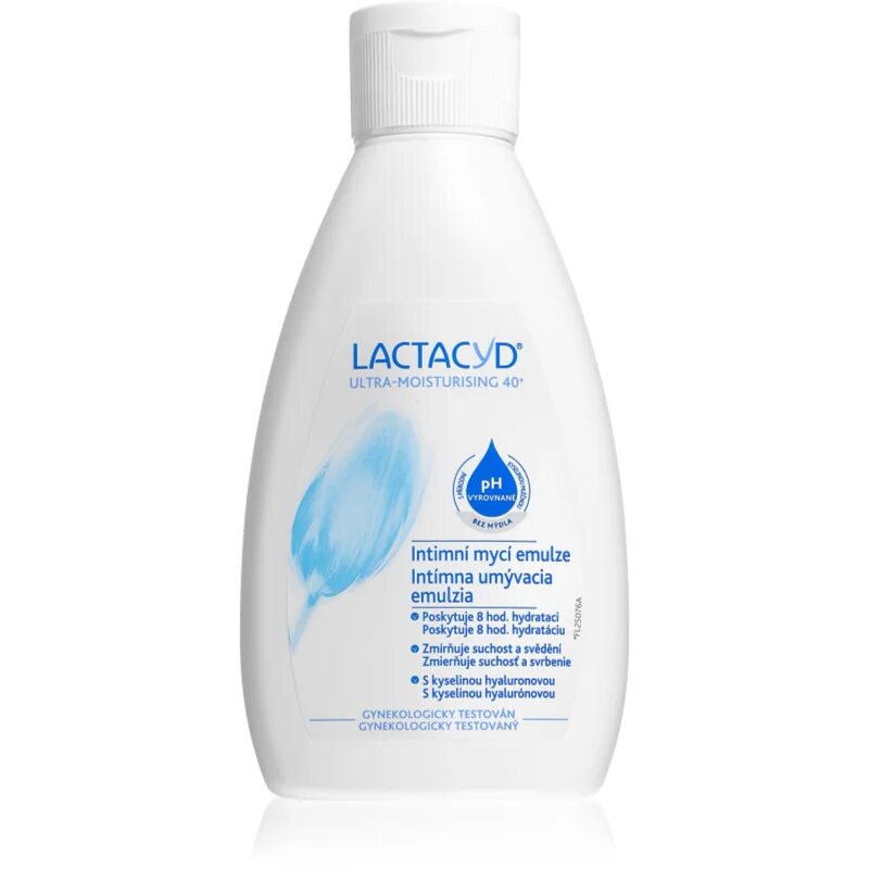 Lactacyd Ultra-Moisturising 40+ intenzivna vlažilna emulzija za umivanje 200 ml