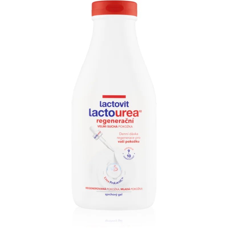 Lactovit LactoUrea regeneracijski gel za prhanje 500 ml