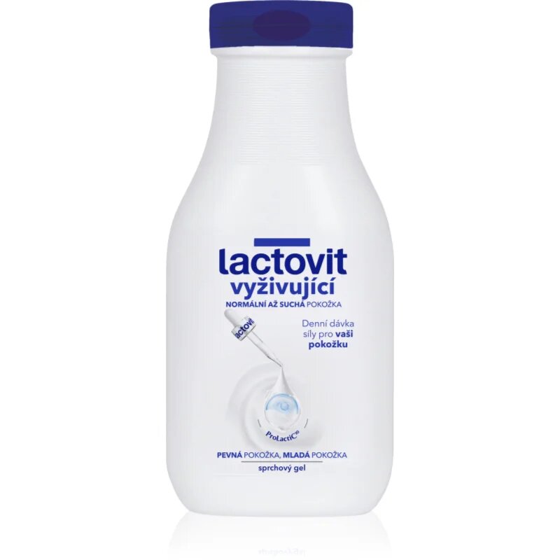 Lactovit Original hranilni gel za prhanje za normalno in suho kožo 300 ml