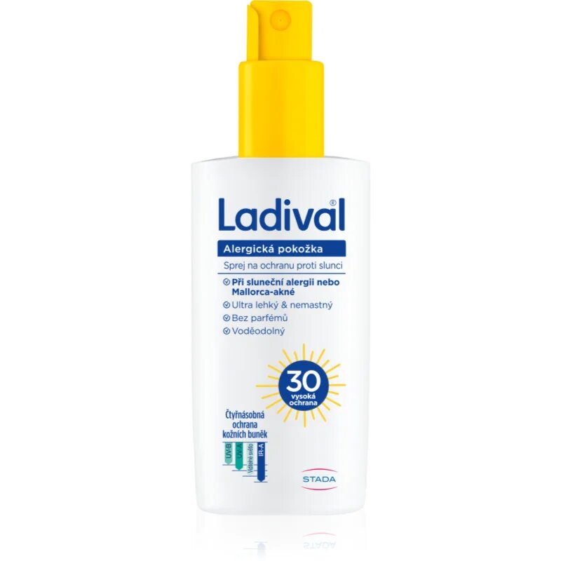 Ladival Allergic Skin zaščitno pršilo za sončenje SPF 30 150 ml