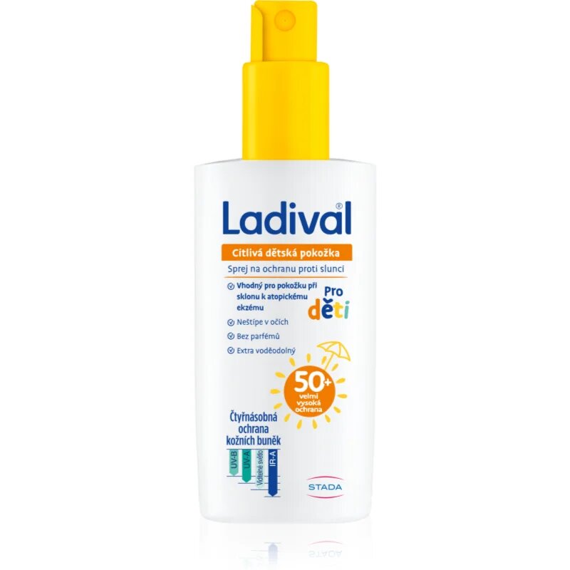 Ladival Kids zaščitno pršilo proti sončnemu sevanju SPF 50+ 150 ml