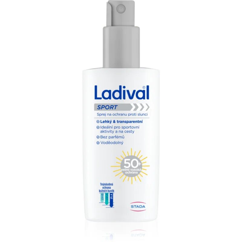 Ladival Sport zaščitno pršilo proti sončnemu sevanju SPF 50+ 150 ml
