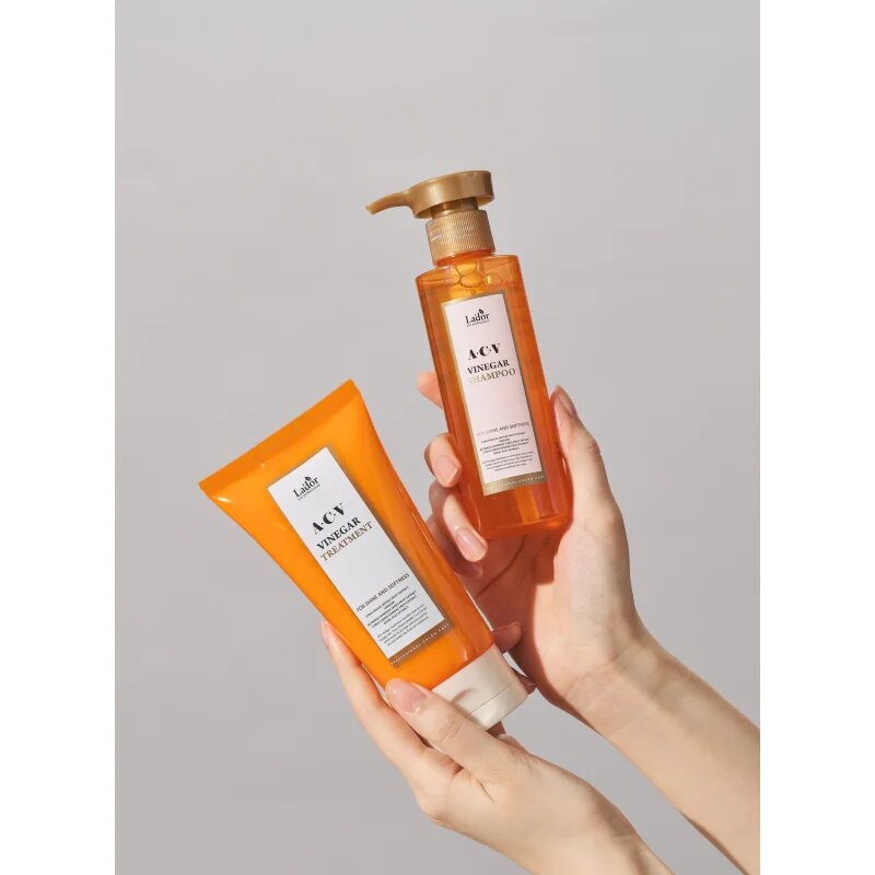 La'dor ACV Vinegar globinsko čistilni šampon za sijaj in mehkobo las 150 ml