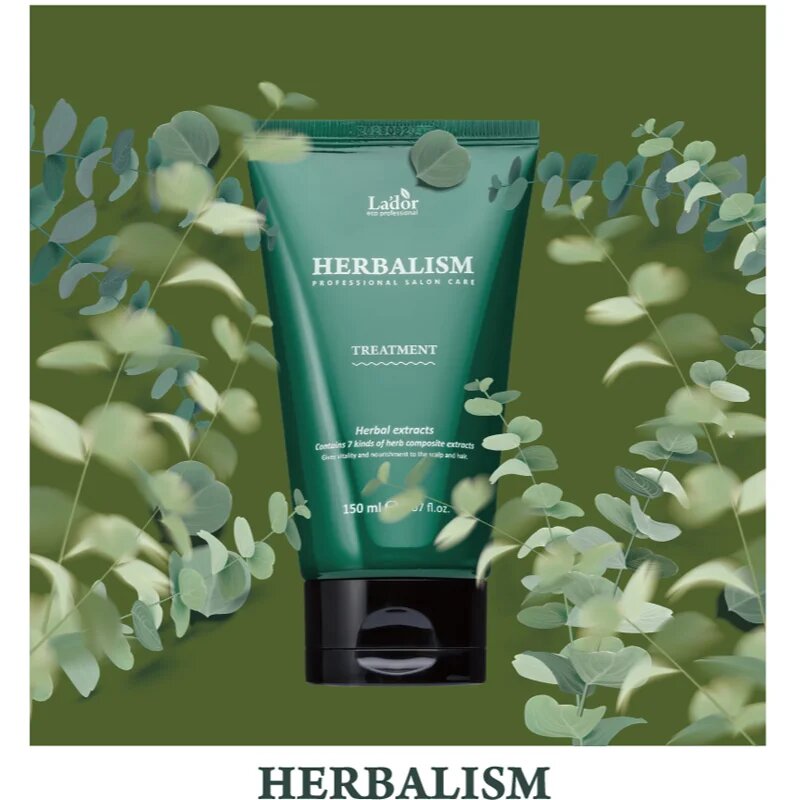 La'dor Herbalism zeliščna maska za oslabljene lase ki so nagnjeni k izpadanju 150 ml