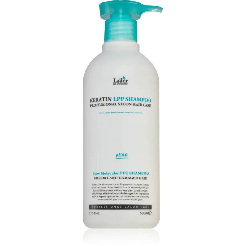 La'dor Keratin LPP keratinski regeneracijski šampon za prehrano in sijaj 530 ml