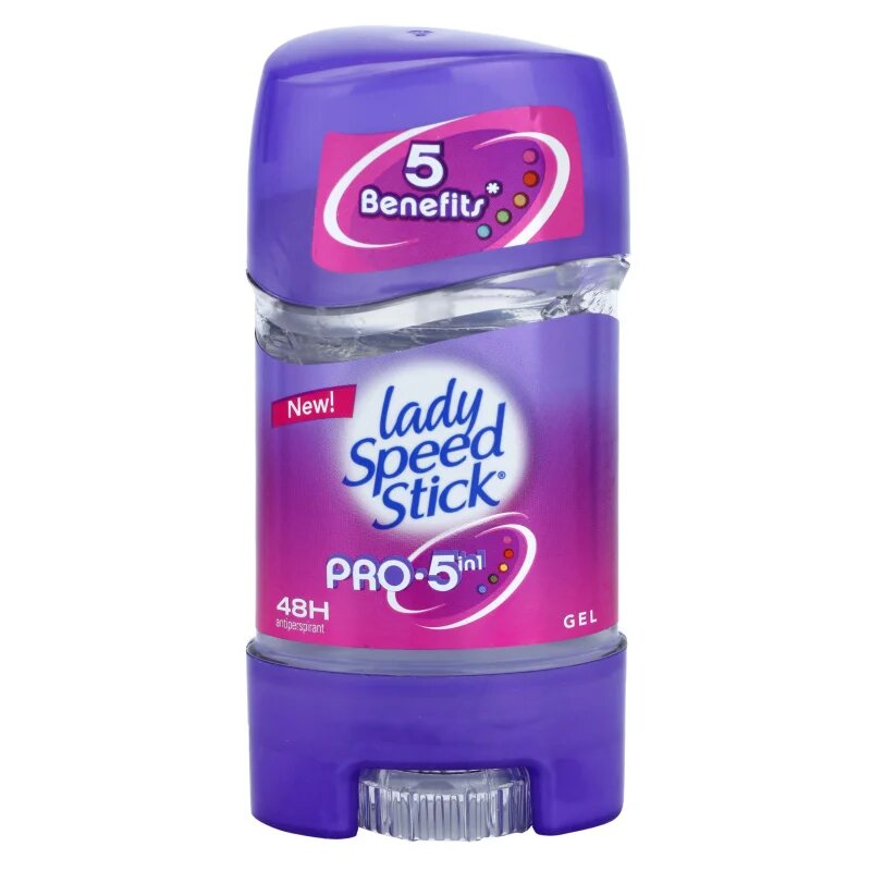 Lady Speed Stick 5 Benefits antiperspirant gel (48h) 65 g