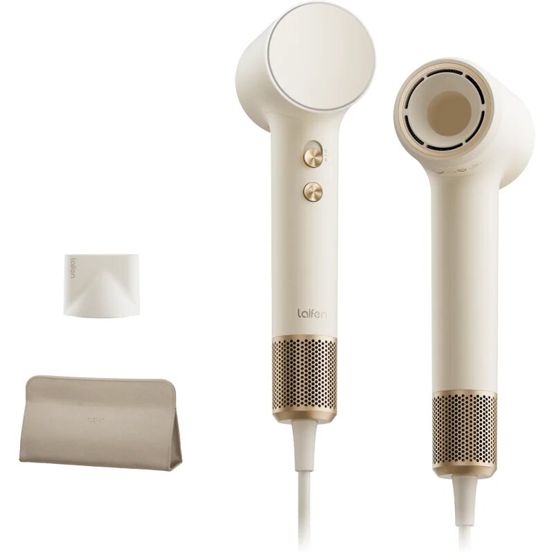Laifen SWIFT Mini sušilnik za lase Seashell White 1 kos