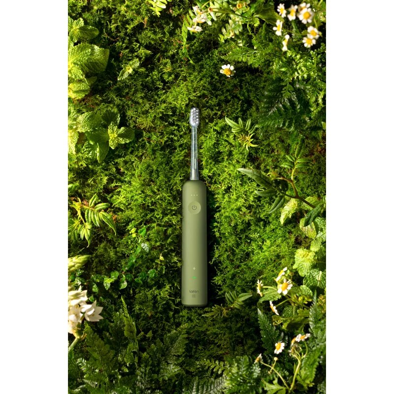 Laifen Wave Special električna zobna ščetka + 2 nadomestni glavi Green 1 kos