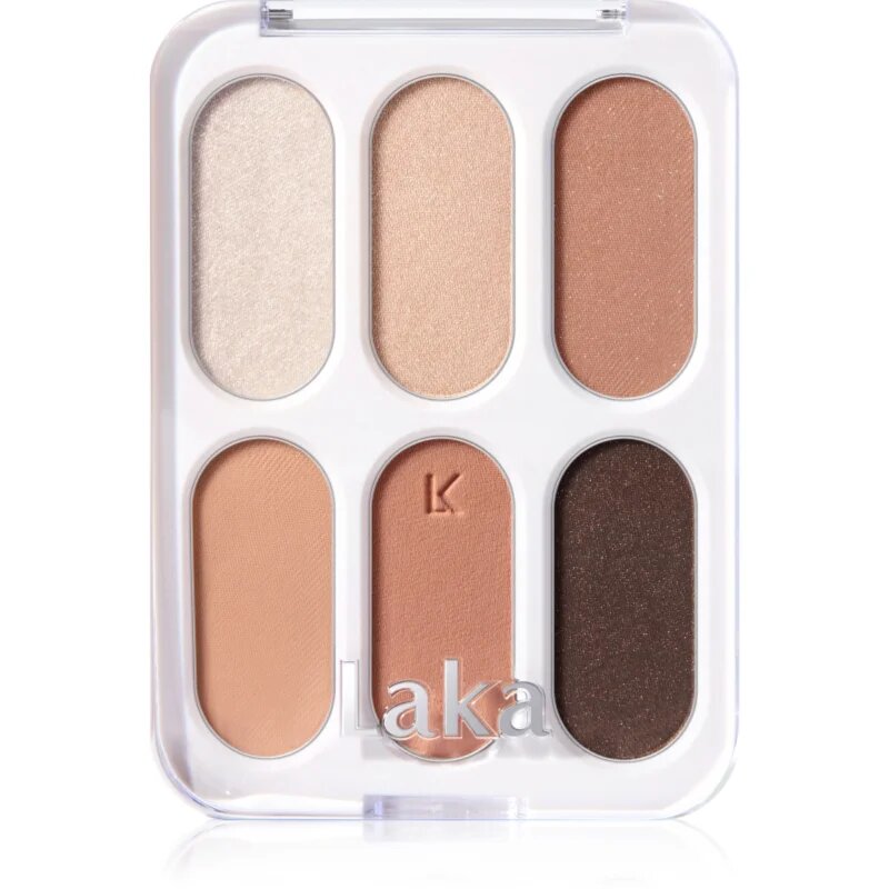 Laka Forever6 Eye Palette paleta senčil za oči odtenek 04 Tan Peach 7 g