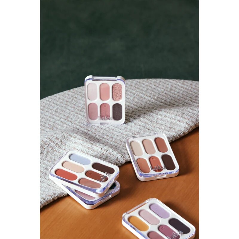 Laka Forever6 Eye Palette paleta senčil za oči odtenek 04 Tan Peach 7 g