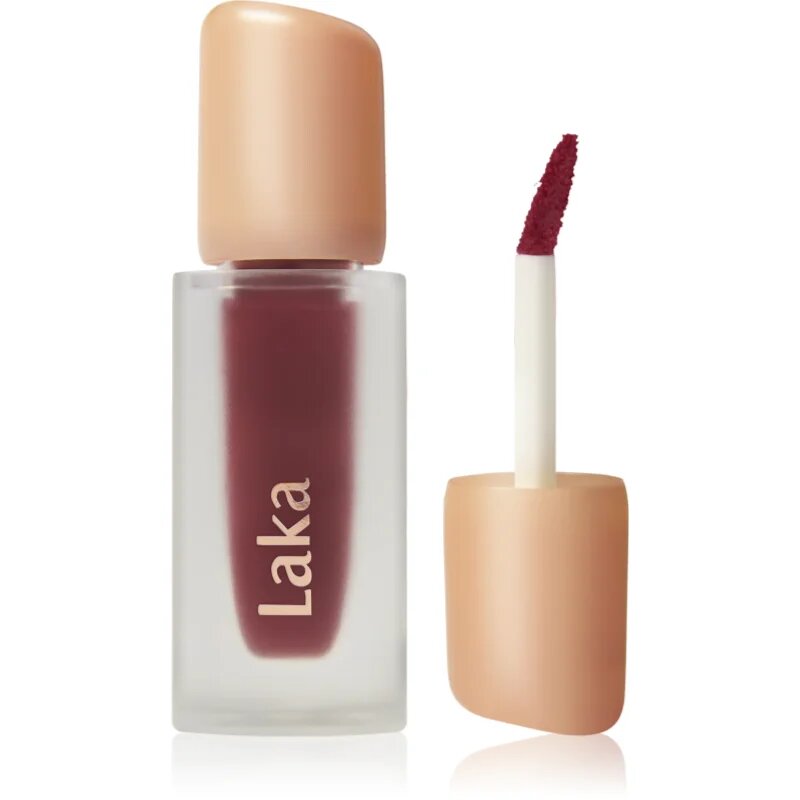 Laka Fruity Glam Tint dolgoobstojni sijaj za ustnice z vlažilnim učinkom odtenek 120 Cafe In Rose 4.5 g