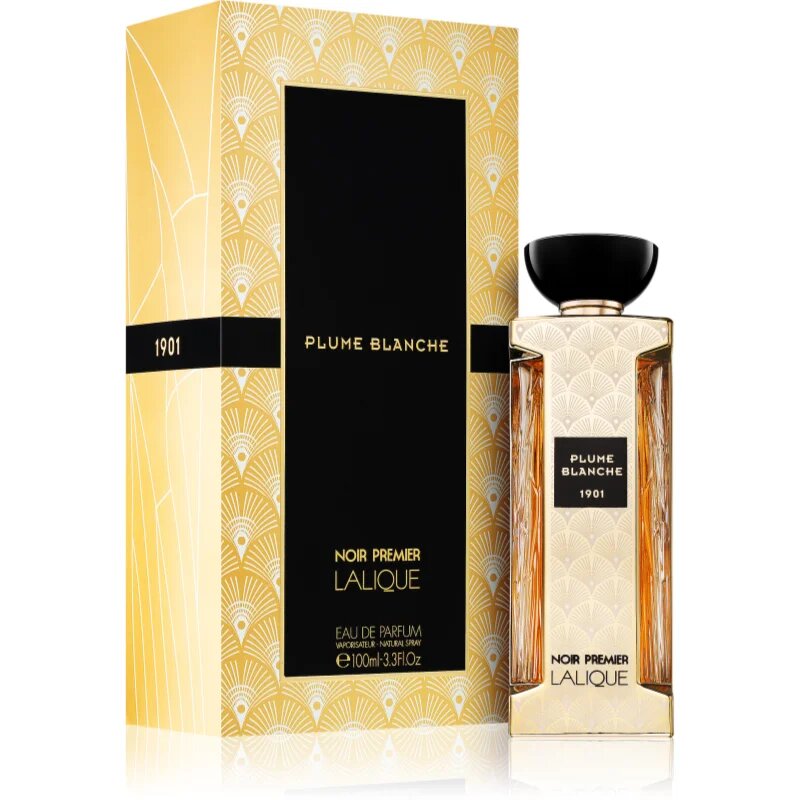 Lalique Noir Premier Plume Blanche parfumska voda uniseks 100 ml