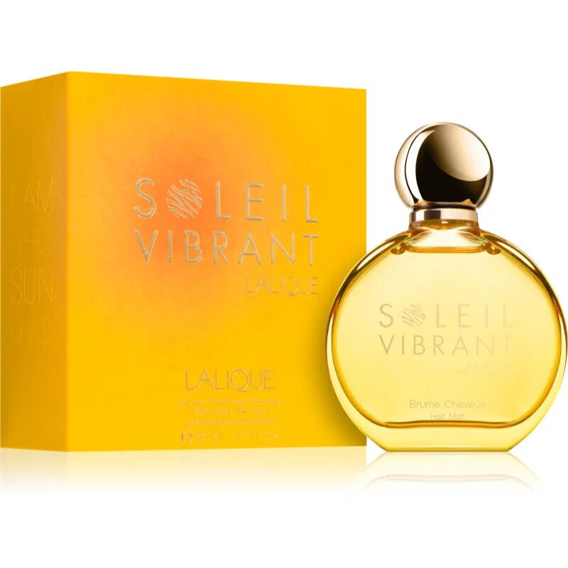 Lalique Soleil Vibrant parfumske meglice za lase za ženske 50 ml