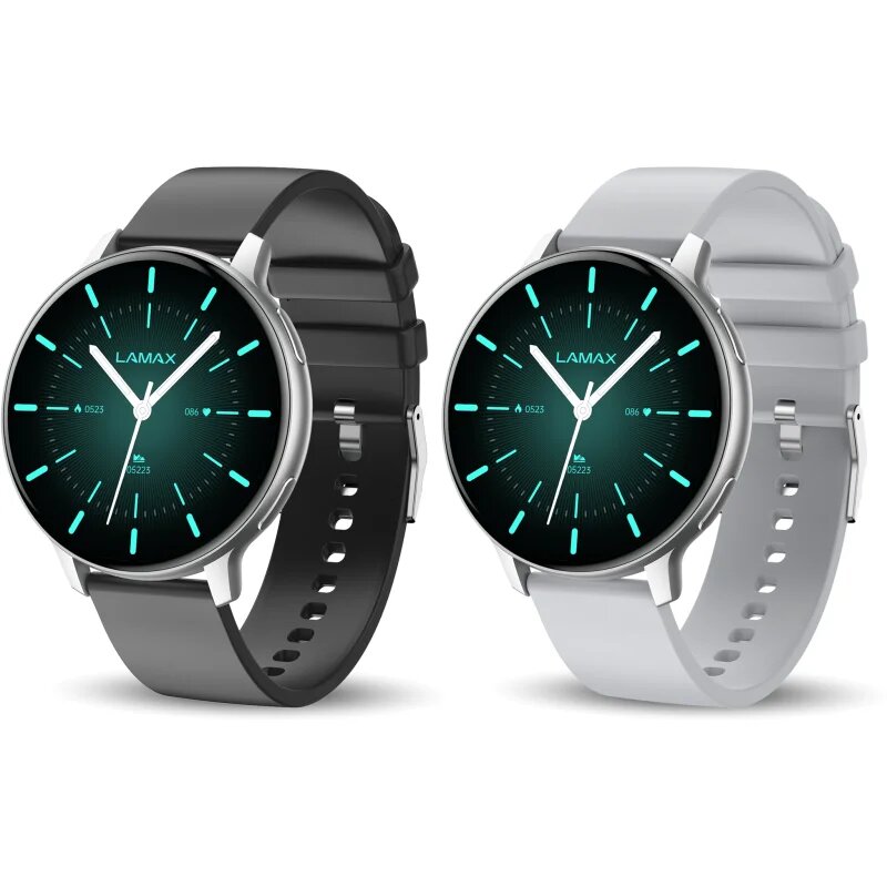 LAMAX Electronics Aura Silver pametna ura 1 kos