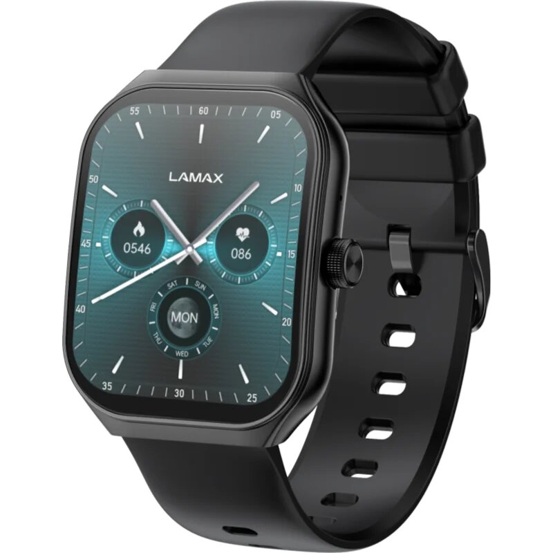 LAMAX Electronics Flow AMOLED Black pametna ura 1 kos