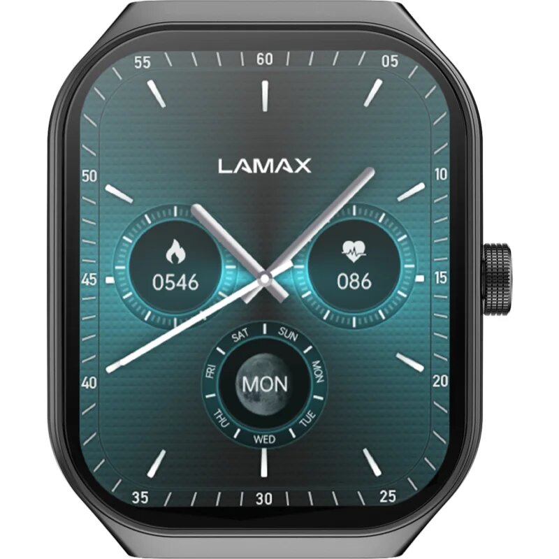 LAMAX Electronics Flow AMOLED Black pametna ura 1 kos