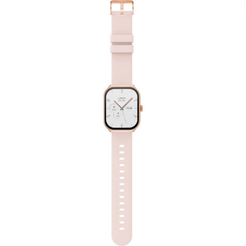 LAMAX Electronics Flow AMOLED Rose Gold pametna ura 1 kos