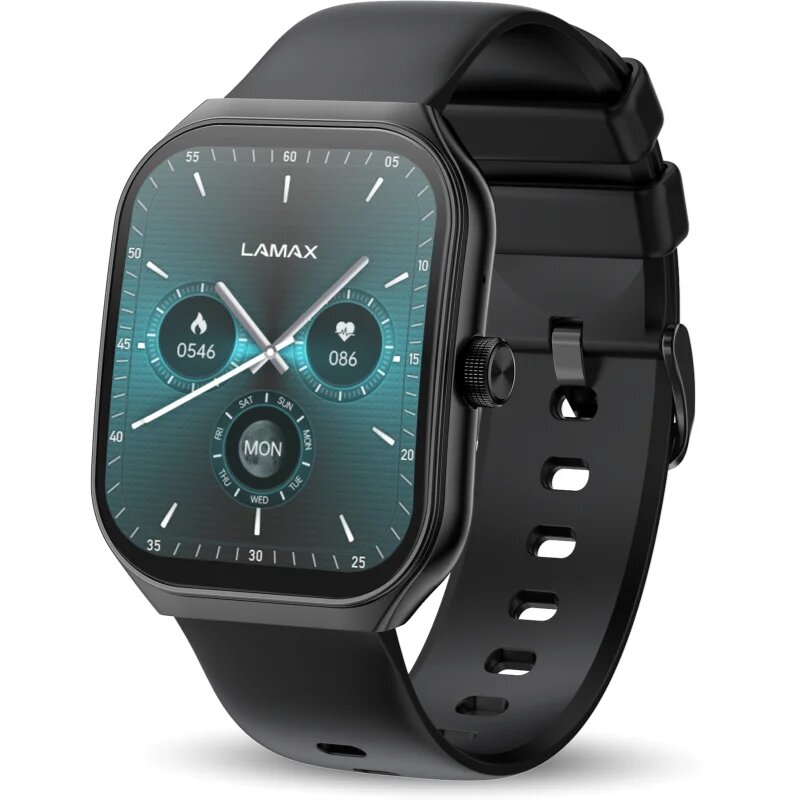 LAMAX Electronics Prism AMOLED Black pametna ura 1 kos
