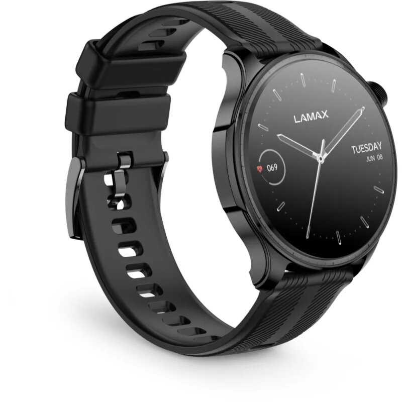 LAMAX Electronics Prism AMOLED Black pametna ura 1 kos