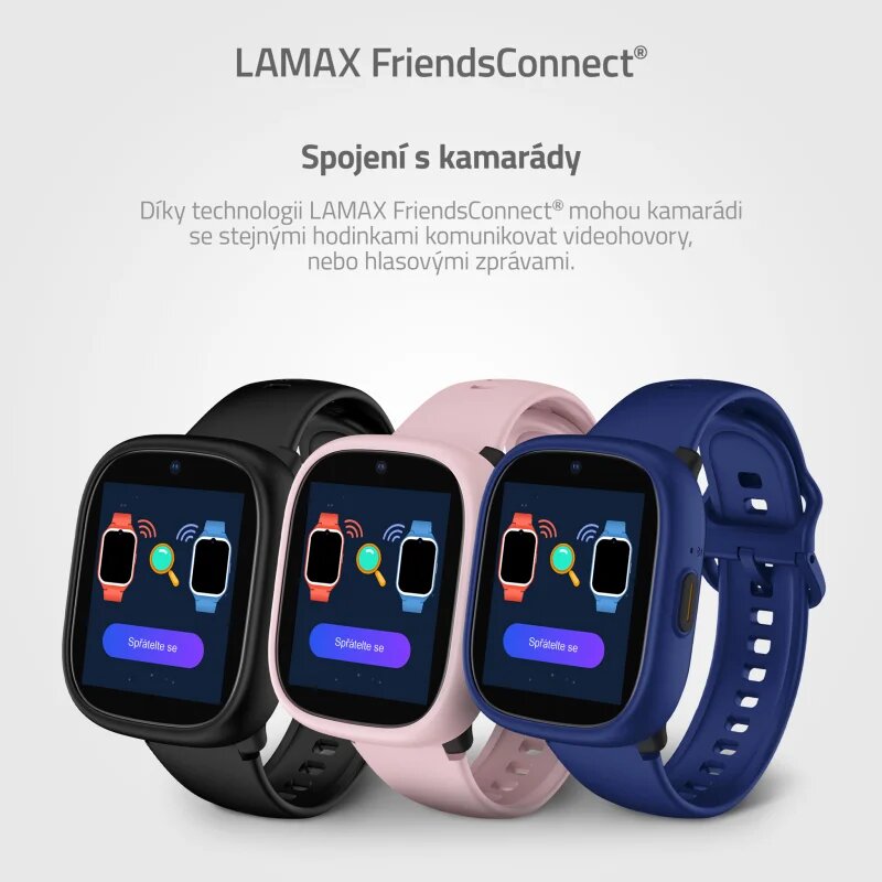 LAMAX Electronics WatchY4 Plus pametna ura za otroke 1 kos
