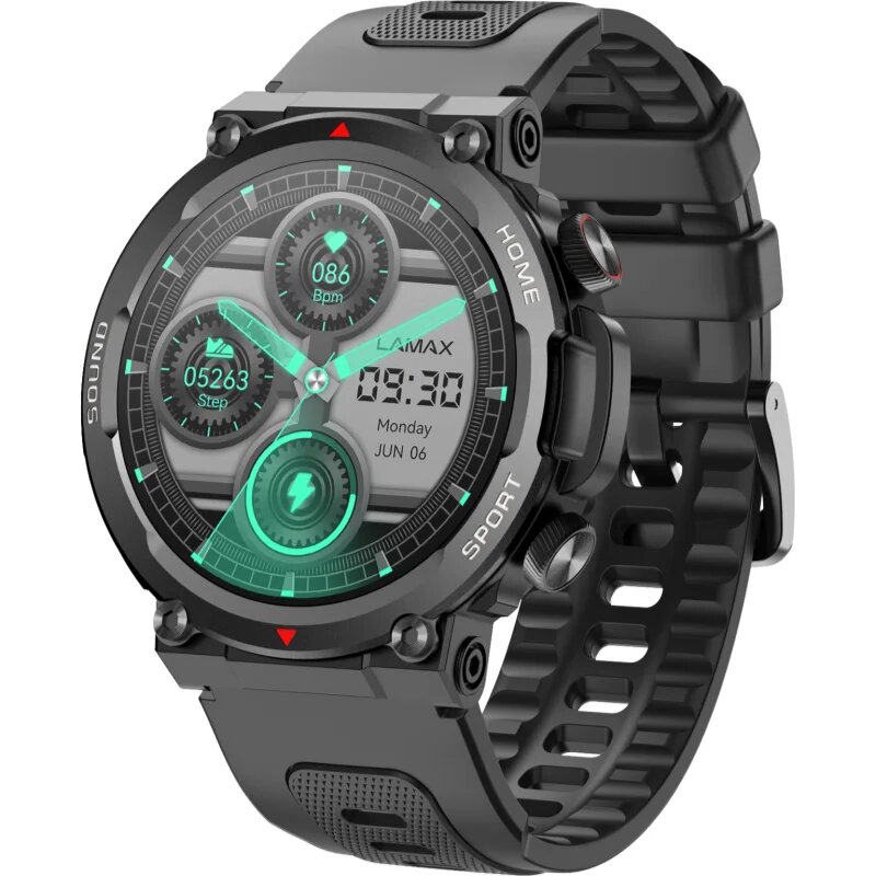 LAMAX Electronics Xplore Black pametna ura 1 kos