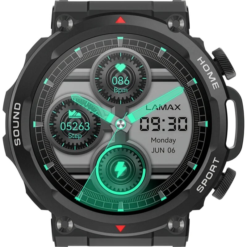 LAMAX Electronics Xplore Black pametna ura 1 kos
