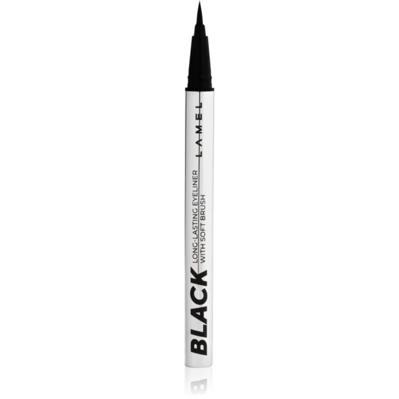 LAMEL BLACK dolgoobstojen flomaster za oči odtenek 01 0.6 ml