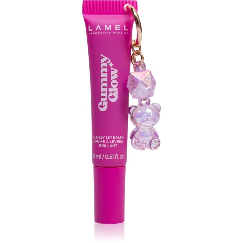 LAMEL Gummy Glow Glossy Lip Balm balzam za sijoče ustnice odtenek 01 15 ml
