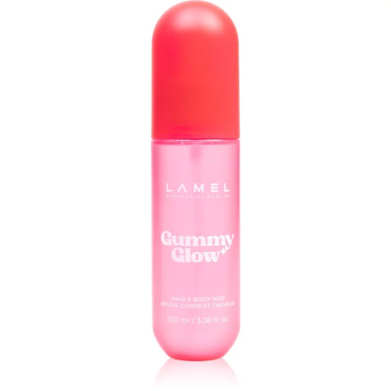 LAMEL Gummy Glow Hair & Body Mist osvežilna meglica za telo in lase za ženske 100 ml