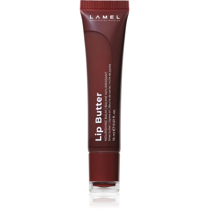 LAMEL Lip Butter tonirani balzam za ustnice odtenek 03 Brown Sugar 15 ml