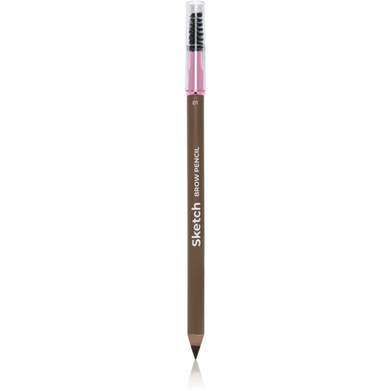 LAMEL Sketch svinčnik za obrvi s krtačko odtenek 01 1.1 g