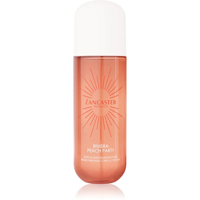 Lancaster Eau de Hair & Body Mist parfumska meglica za obraz telo in lase dišave Peach Party 236 ml