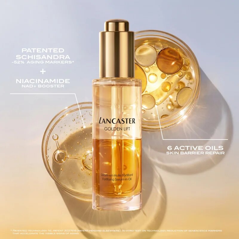 Lancaster Golden Lift Fortifying Serum-in-Oil oljni serum za krepitev kožne pregrade 50 ml