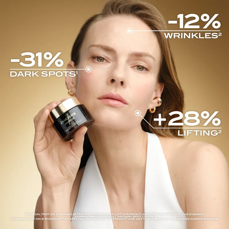 Lancaster Golden Lift Night Cream nočna krema proti staranju kože 50 ml