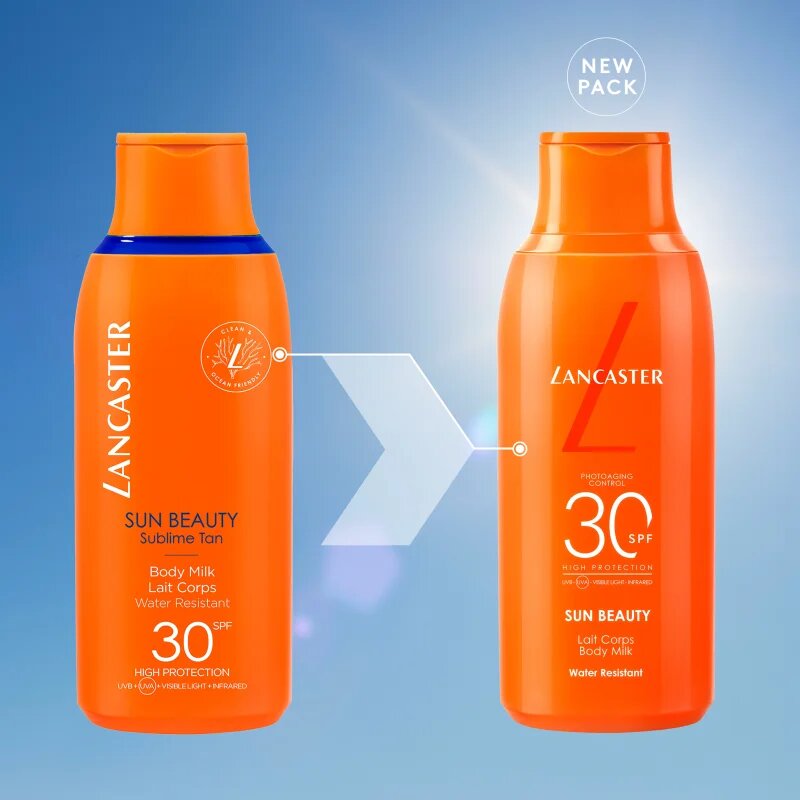 Lancaster Sun Beauty Body Milk losjon za sončenje SPF 30 175 ml