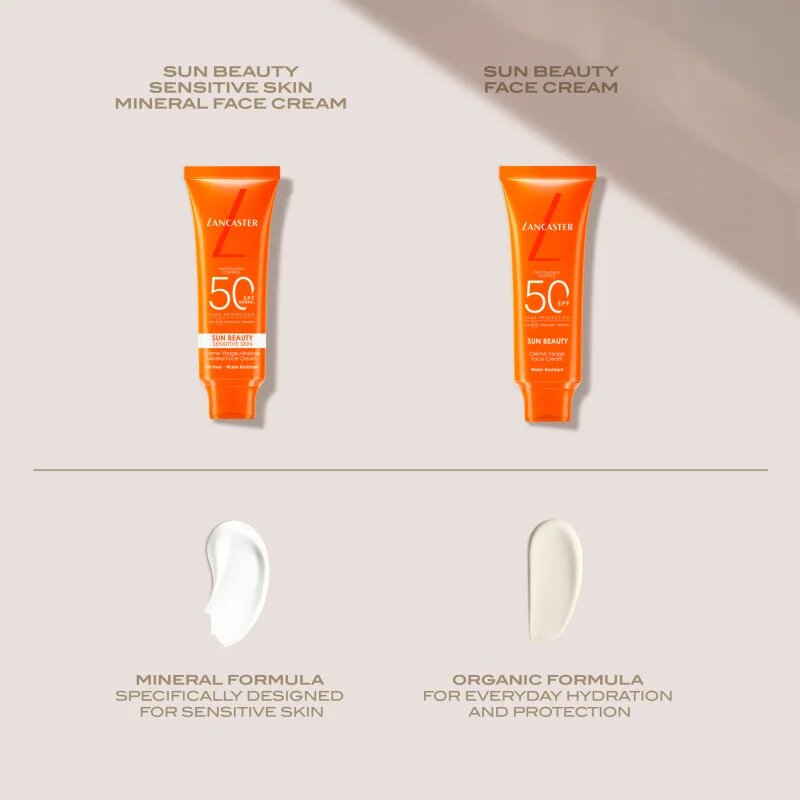 Lancaster Sun Beauty Mineral Face Cream krema za sončenje za obraz SPF 50 50 ml
