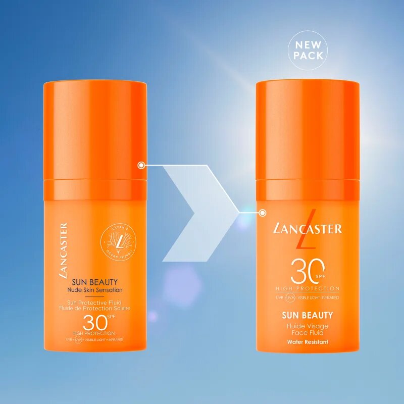 Lancaster Sun Beauty Sun Protective Fluid fluid krema za sončenje SPF 30 30 ml