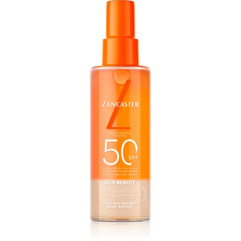 Lancaster Sun Beauty Sun Protective Water zaščitno pršilo za sončenje SPF 50 150 ml