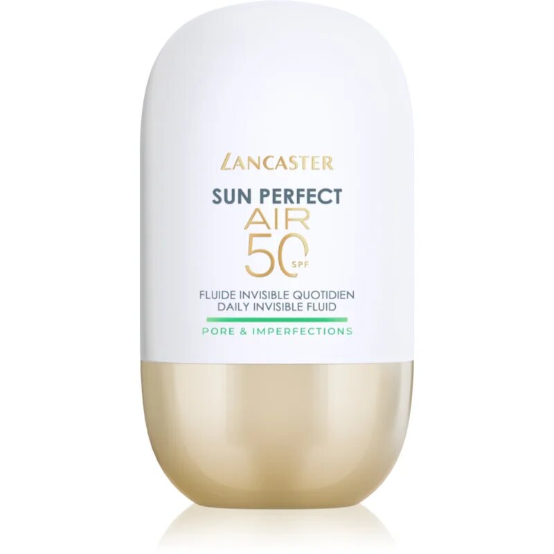 Lancaster Sun Perfect Air 50 Pore & Imperfections ultra lahki zaščitni fluid za mastno in problematično kožo SPF 50 40 ml