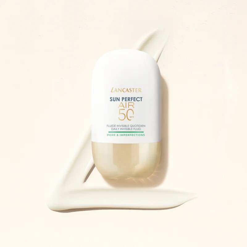 Lancaster Sun Perfect Air 50 Pore & Imperfections ultra lahki zaščitni fluid za mastno in problematično kožo SPF 50 40 ml