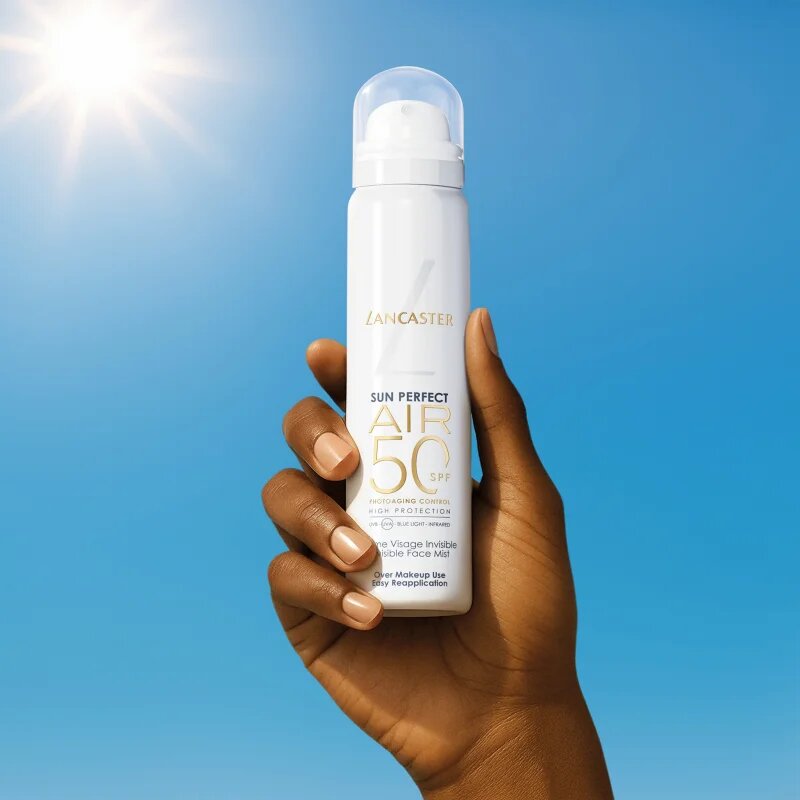 Lancaster Sun Perfect Air Invisible Face Mist meglica za obraz za izpostavljanje soncu SPF 50 75 ml